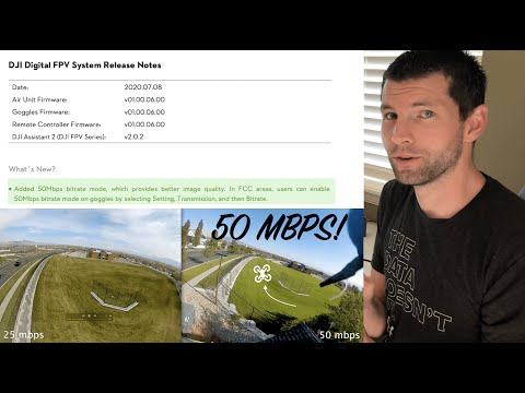 DJI FPV 50mbps