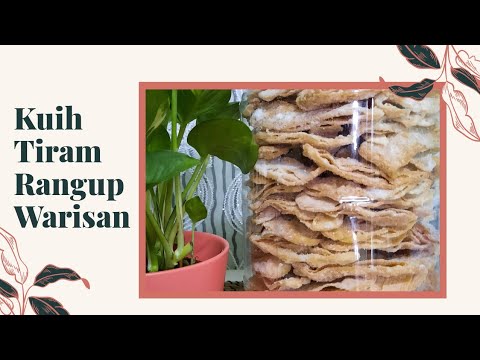 KUIH TIRAM  LIDAH BUAYA  Sukatan Cawan  Rangup  Eng 