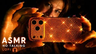 Lofi ASMR, iphone scratching / tapping. *No talking* (⚠️ Light 💡Trigger)