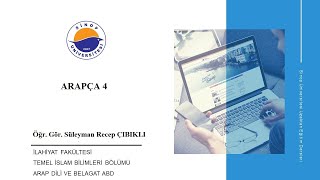 08.03.2021 - Arapça 4 C - 2. Öğrt - 1. Ders - Istifham - 2. Bölüm