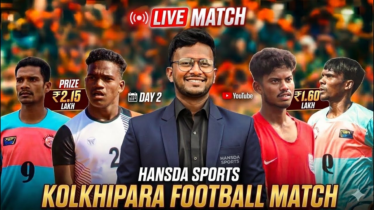 Day 2🔴Live|Kolkhipara Football Match 2026 live