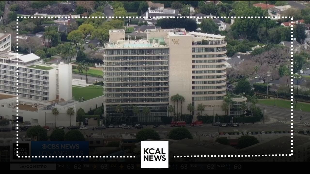 Suspect taken into custody at hotel in Beverly Hills - YouTube
