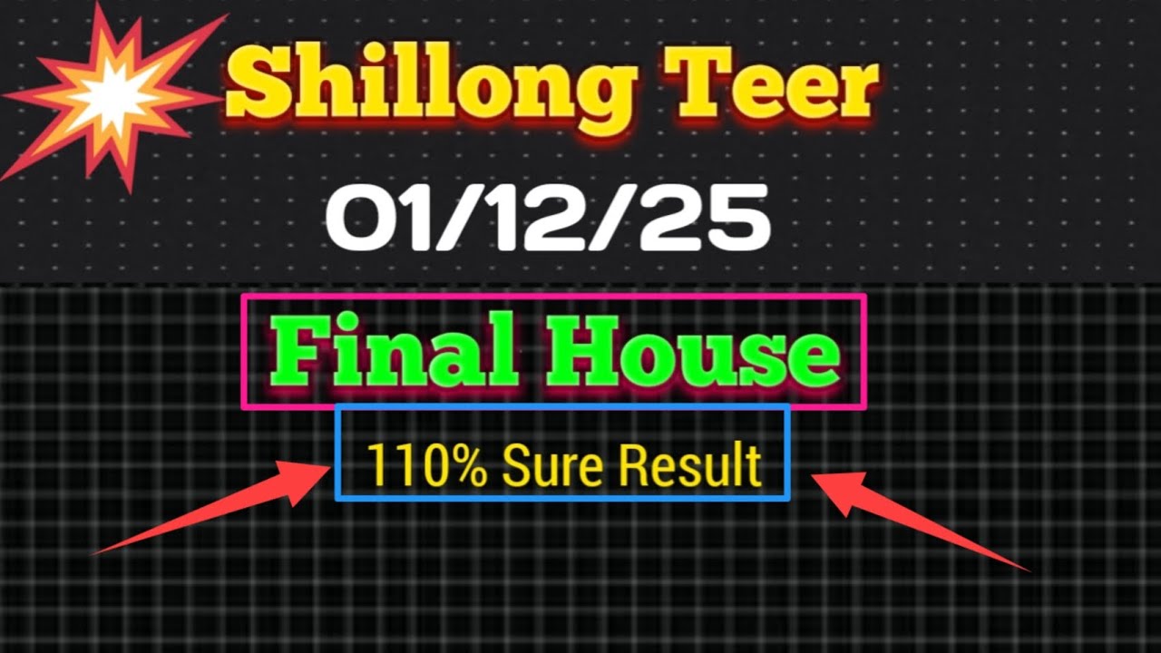 Shillong Teer Common Number Today || Shillong Teer Result 