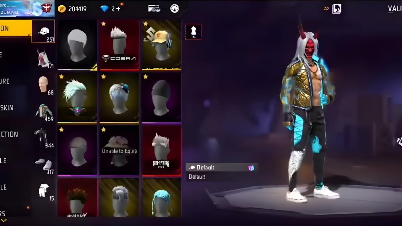 Free fire I'd callection vidio  