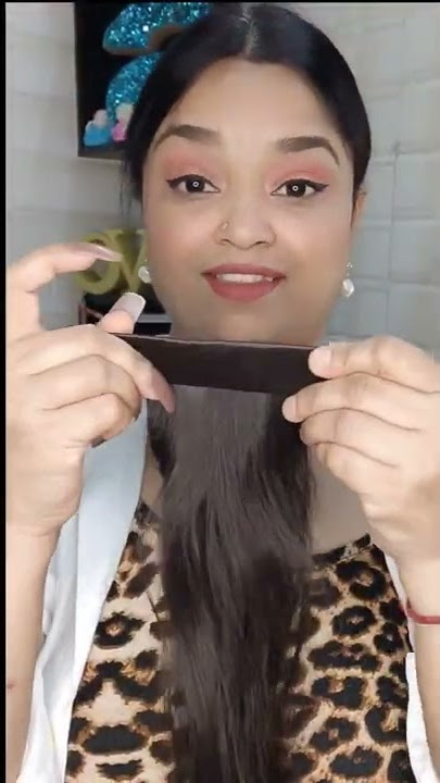 easy hair extension ponytail hair extension affordable price 250 #shorts #ponytail #hairextension
