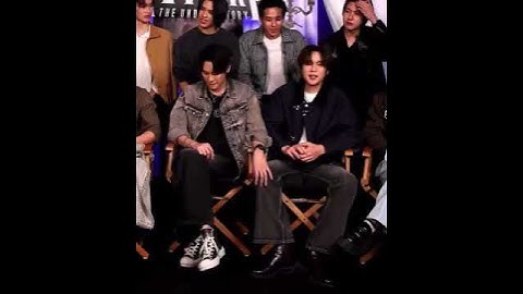 When sitting next to each other, Boun has a habit of touching Prem. 🥰 #revampserieslive #บุ๋นเปรม