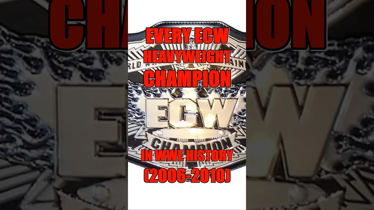 Каждый чемпион ECW в WWE (2006-2010) 