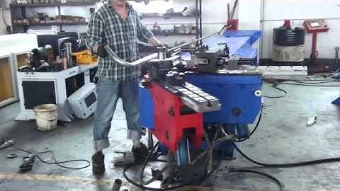 OHA--Three-axis servo automatic pipe bending machine DW-75 CNC  || OHA GROUP