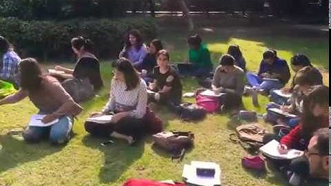 Out door classes with BEENA RATHORE #my design studio