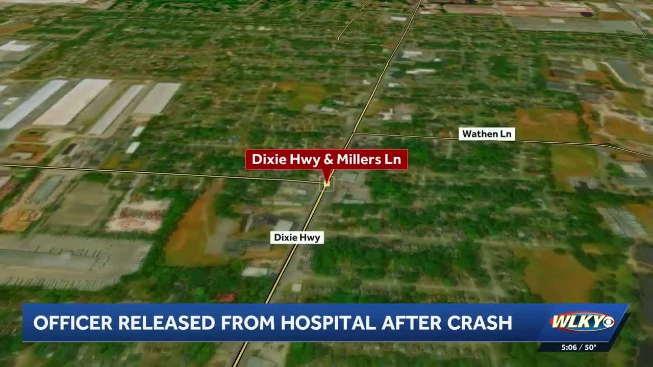 Shively police officer recovering after being hit by vehicle