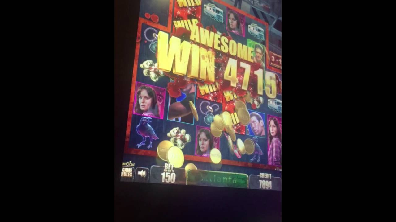 THE WALKING DEAD SLOT MACHINE BONUS GUTS!!!