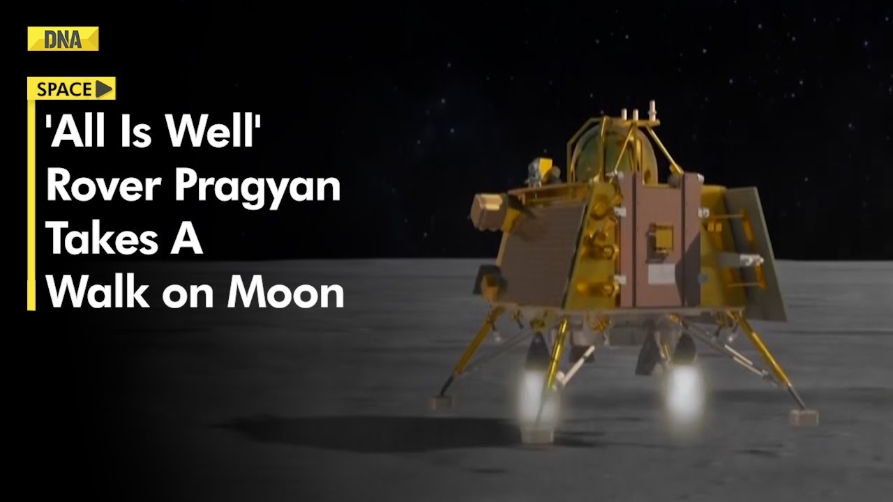 Chandrayaan 3 | ‘India Takes A Walk On Moon’: Rover Pragyan Ramps Down ...
