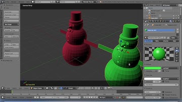 Snowman Animation Tutorial Part 2- Blender