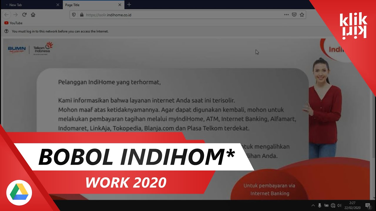 Cara Bobol Indihome 2020 Youtube