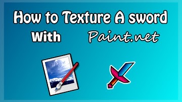 How to make  Sword With Paint.net
