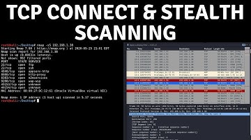 Scanning   TCP scans