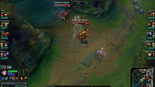 Blitz prediction hook on Vayne ult tumble