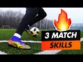 3 EFFECTIVE SKILLS TO BEAT ANY DEFENDER | Easy Dribbling Tutorial For Footballers