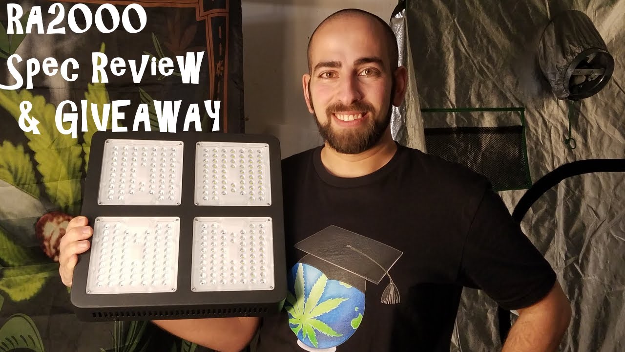 How LOW Can LED Grow Light Prices GO? - RA2000 by PARFACTWORKS Spec Review & Giveaway