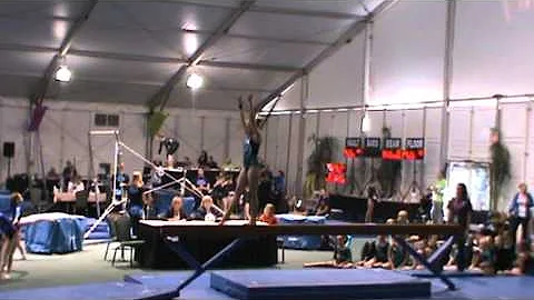 Melissa's beam routine