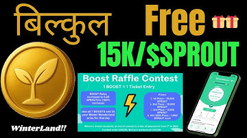 SPROUT NETWORK NEW UPDATE TODAY 🔥 15K $SPROUT WINTERLAND OFFERS  ✅ Complete 30 Days Streak !!