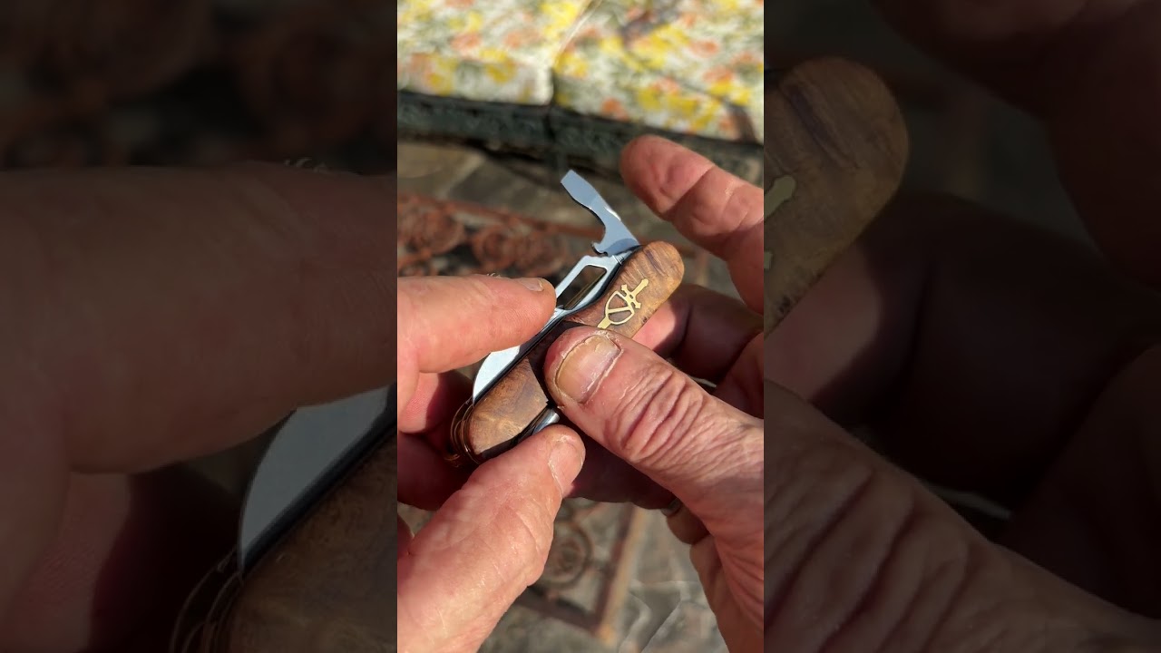 Swiza-Nox with my spring loaded Lockette Chamber and double notched scales