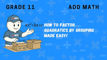 How to Factor Quadratics by Grouping Made Easy!