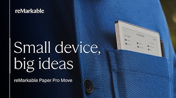 Small device, big ideas | reMarkable Paper Pro Move