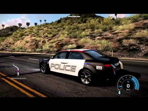 Need For Speed Hot Pursuit 3 2010 Carbon Motors E7 Concept Going Around Video 