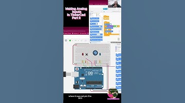 Making Analog Input in in TinkerCad Part II #TinkerCad #Arduino #Sketch