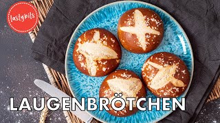 Laugenbrötchen selber machen | Einfaches Rezept in nur 2 Stunden!