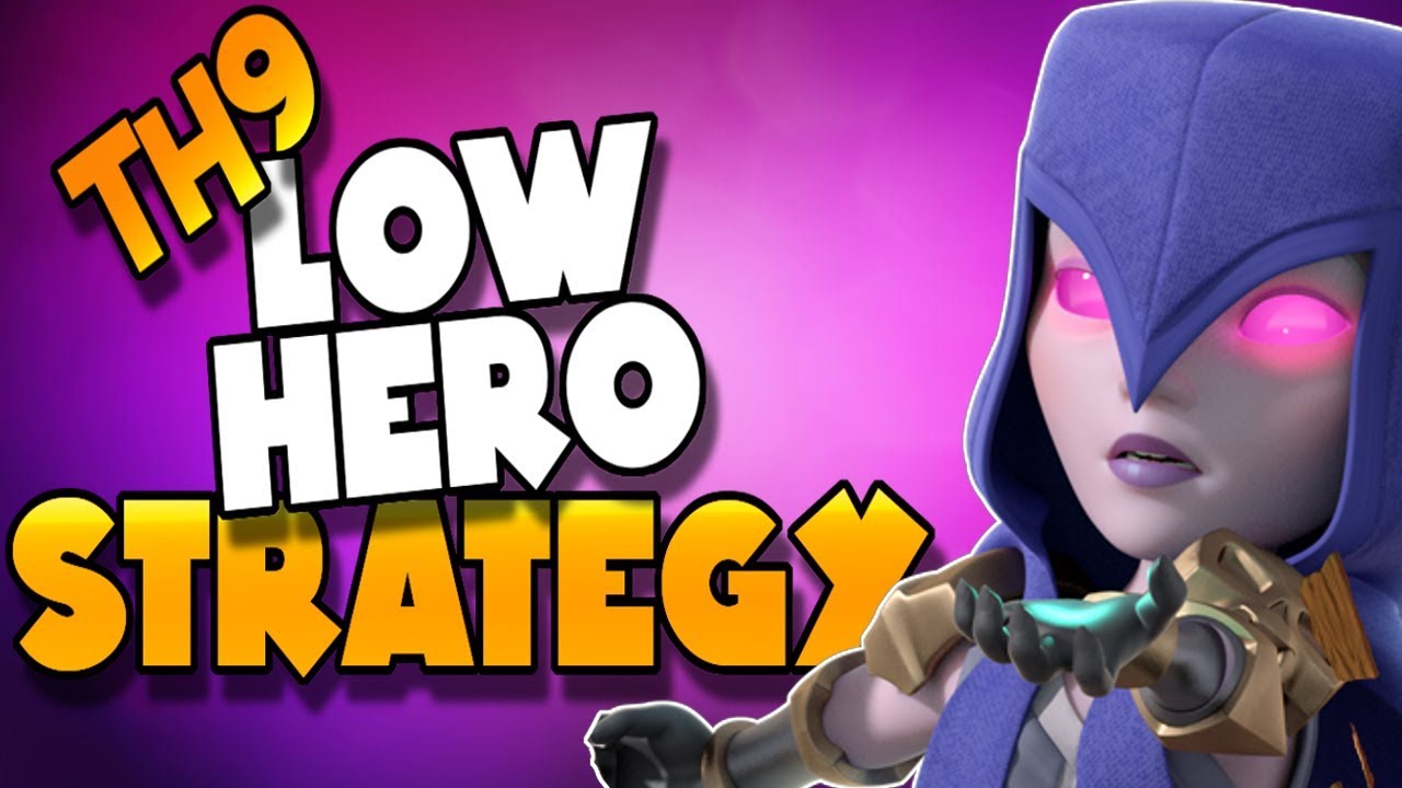 BEST TH9 Attack for Low Heroes | Clash of Clans