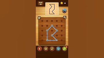 Line puzzle String Art Oak level 49