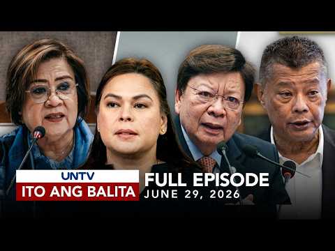 UNTV: Ito Ang Balita | June 29, 2026