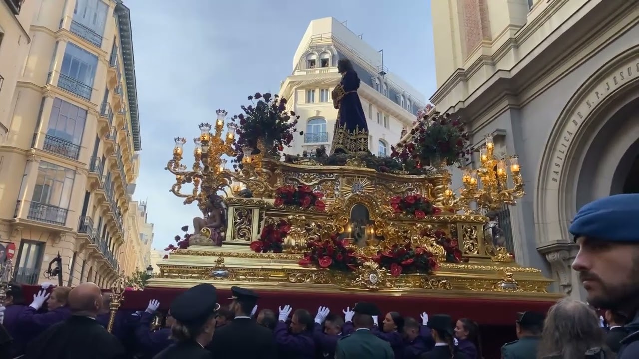 Salida Jesús de Medinaceli 2023 con agrupación musical.