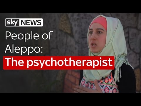 People of Aleppo: The psychotherapist