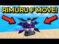 Slime Sword F Move Unlock! 🔑 | Sailor Piece Rimuru Guide