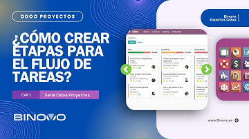 ODOO Proyectos | Tutorial 1 📌 Cómo crear etapas y definir el flujo de las tareas en un proyecto