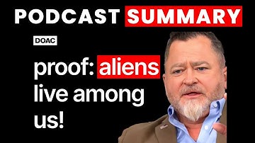 Top-Secret UFO Encounters Finally Uncovered! | Luis Elizondo | The Diary Of A CEO w/ Steven Bartlett