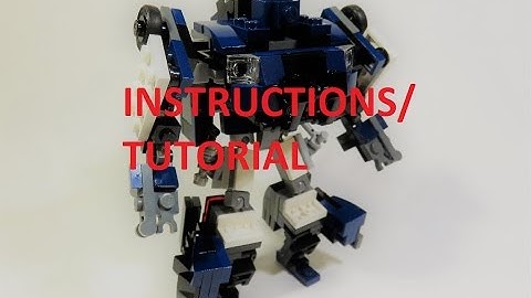 (TUTORIAL/INSTRUCTIONS)- Lego Transformers 5 The Last Knight- Barricade