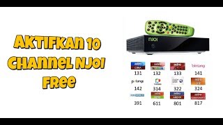 Aktifkan Astro Njoi Extra Channel Free