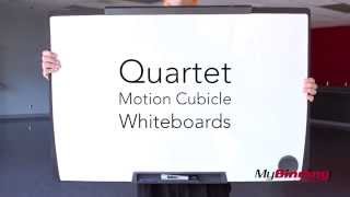 Quartet Motion Cubicle Whiteboards