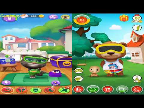 Meu Talking Tom 2 VS BB Bear