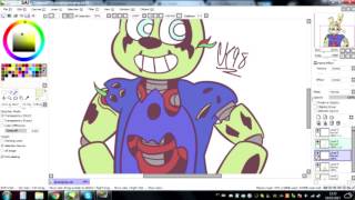 Sproingtrep Springtrap Speed Art - Cheatsykoopa98
