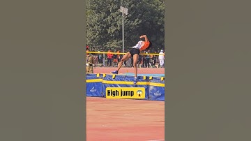 girl high jump national games #trending #highjump #usa #shortsfeed
