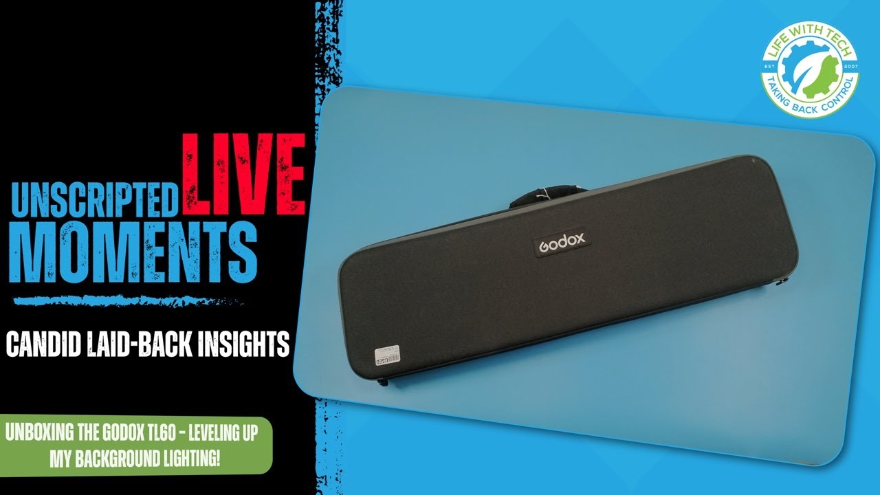 Unscripted Moments: Unboxing the Godox TL60 – Leveling Up My Background Lighting!