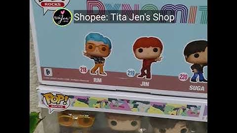 FUNKO POP ROCKS  X BTS Dynamite Vinyl Figures SET / Shopee: Tita Jen