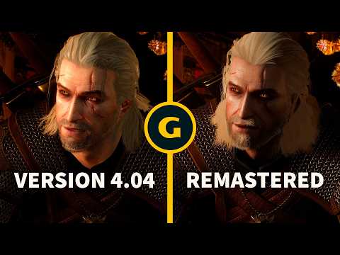 The Witcher 3 Remastered - Side by Side Graphics Comparison