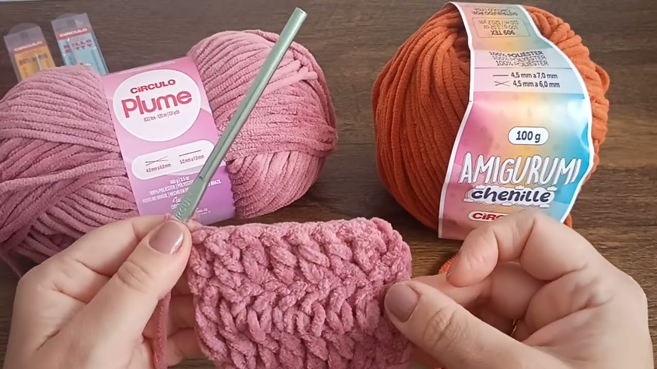 Plume ou Amigurumi Chenille? Veja as Diferenças Antes de Comprar