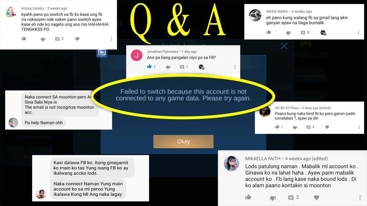 Q & A: "FAILED TO SWITCH BECAUSE THIS ACCOUNT IS NOT ...